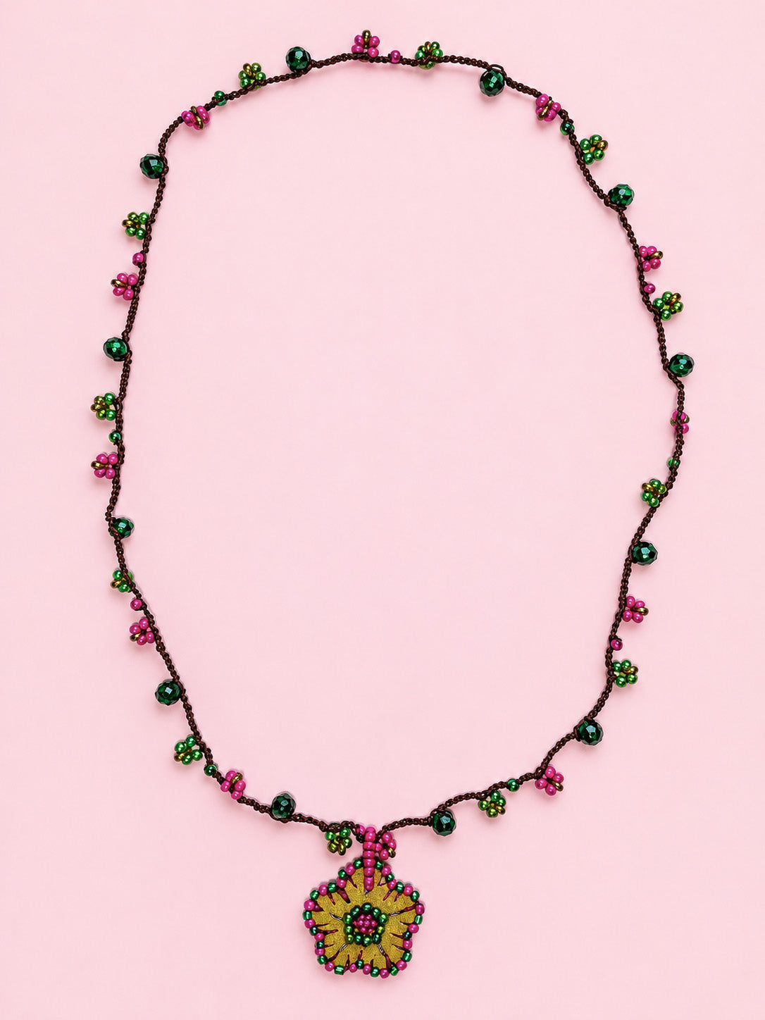 Flower Pendant Necklace