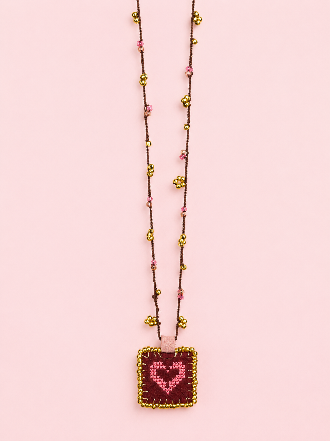 Square Pendant Necklace
