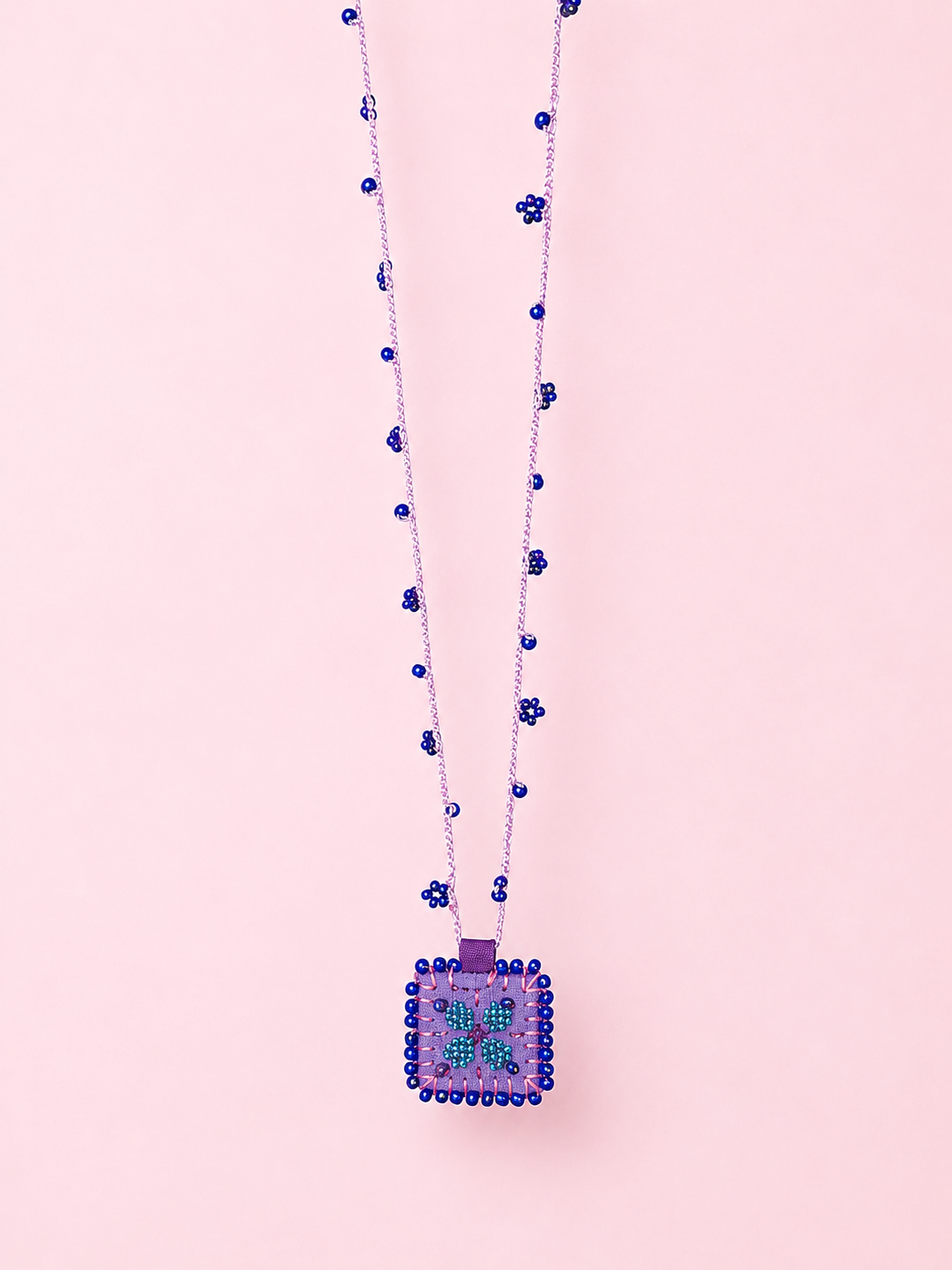 Square Pendant Necklace